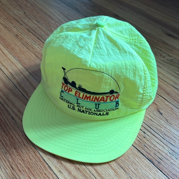 Vintage Top Eliminator Club Snapback / 80s / 90s / Neon / U,S Nationals - Picture 3 of 8